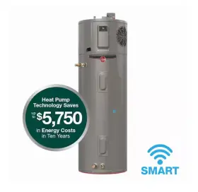 Xe80t10hs45u1 Rheem Proterra 80 Gal. Smart Hybrid Heat Pump Water Heater With Leak Detection