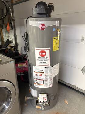 Rheem Xg50t06pv42u0 50 Gallons Water Heater Natural Gas