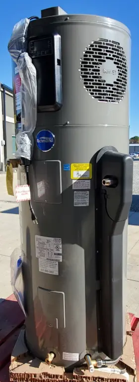 10e50-hp120m Richmond Encore 50 Gallon 10-year Plug-in Heat Pump Water Heater With Hydroboost