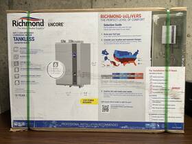 Richmond Rmtgh95dvelp-3 199 900 Btu Condensing Tankless Instant Water Heater Propane