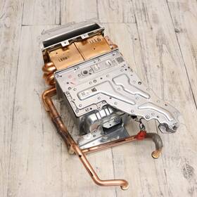 Rinnai 107000406 Heat Exchanger Assembly Burner Unit Ng Manifold For V53de