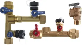 107000639 Rinnai Dedicated Return With Isolation Valves And Prv -
