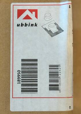 Rinnai 189950 Roof Flashing 1/12 6/12 Pitch Polymer Rubber Tankless Vent Kit New