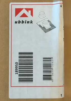 189950 Rinnai Roof Flashing 1/12 6/12 Pitch Polymer Rubber Tankless Vent Kit New