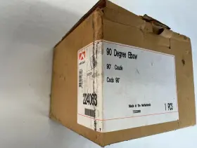 224063 Rinnai Ubbink For Non-condensing Vent Pipe Elbow - New Old Stock