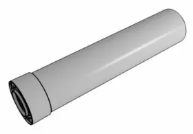 229310npp Rinnai 2inch / 4 Inch Condensing Vent Pipe Extension 39 Inches
