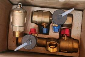Rinnai 445021681648 Plumbing Isolation Valve Kit Part # Mivk-t-lw Matsui With Paperwork New