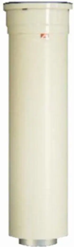 224260 Rinnai 713645117782 Vent Pipe Extention Metal Small White