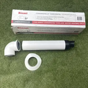 735130 Rinnai 21ftft Universal Non-condensing Horizontal Termination Kit Open Box
