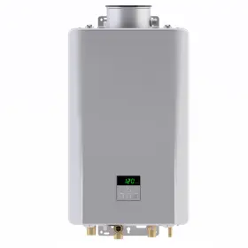 Rinnai 766156016264 Re160in 6.6 Gpm 160 000 Btu 120 Volt Natural Gas Tankless - Silver