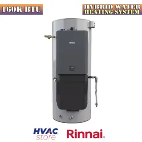 Chs160100hcxin Rinnai 160k Btu Hybrid Water Heating System Natural Gas H-series Ultra Low Nox