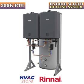 Rinnai Chs398100hcxain 398 000 Btu 68 Inch Hybrid Water Heating System H-series Ultra Low Nox