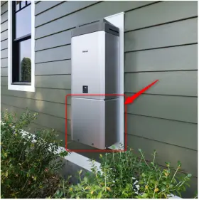 Pcd11-shs Rinnai Steel Pipe Cover For Tankless Gas Water Heater - Open Box