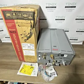 Reu-np2530w-us-n Rinnai Rur160en Tankless Water Heater 160k Btu Outdoor Natural Gas B-2 #1816