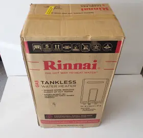 Reu-vc2025w-us-p Rinnai V65ep Outdoor Tankless Water Heater 150k Btu Propane Gas
