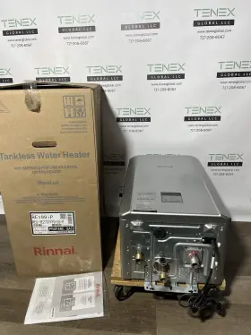 Reu-ve2737ffd-us Rinnai Re199ip Indoor Tankless Water Heater 199k Btu Propane Gas D-8 #0367