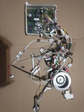 Rl75e Rinnai Parts Lot Wiring Harness And Board Fan Motor Used