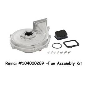 Rinnai Rsc160 #104000289 - Sensei Combustion Fan Assembly Kit Genuine Oem