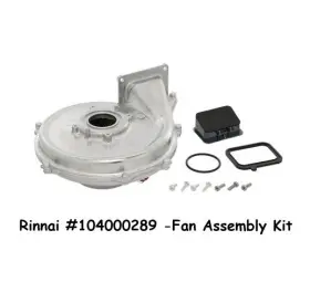 104000289 Rinnai Rsc160 #104000289 - Sensei Combustion Fan Assembly Kit Genuine Oem