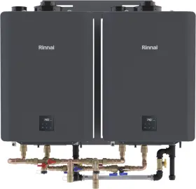 Trx02cxin Rinnai Trx Series 22 Gpm 398 000 Btu Indoor Outdoor 2 Unit Sensei Cx Tankless