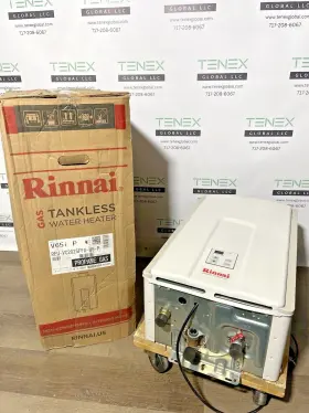 V65ip Rinnai Indoor Tankless Water Heater 150k Btu Propane Gas B-28 #0495