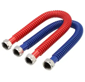 Rw1029 Roastove 2 Pk 24 Inch Stainless Water Heater Connector 1 Fip Flexible
