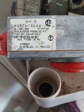 Robertshaw 66-149-308 Water Heater Gas Valve