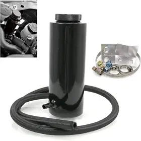 Occ018b-bk Ryanstar Universal Car Radiator Coolant Tank 800ml Expansion Black