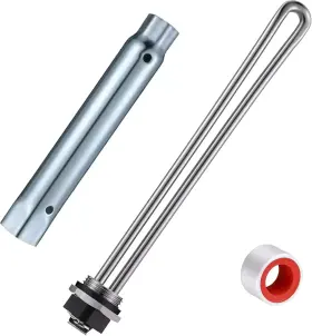 1269 Saillong 744110261639 Rv Water Heater Element Kit - 3 Pcs With Wrench And Tape For Suburban Rvs