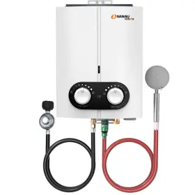 Sanauvulcan 678324348353 5.5l Tankless Water Heater 1.45gpm Portable Gas Outdoor Propan