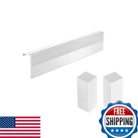 B0dgp5cqzc Saree Upgraded 3 Ft Base Board Heater Cover Left And Right Endcaps Galvanized