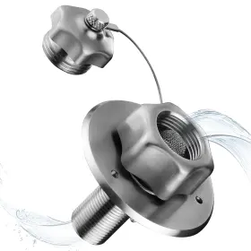 Se004bn Senhozi Rv City Water Inlet With Check Valve All Metal 3/