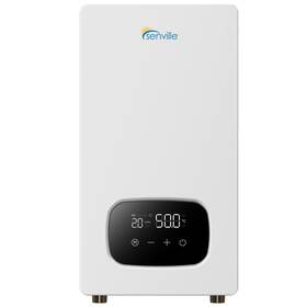 Senville Senwh-dsf18-0eg Electric Tankless Water Heater Digital Display Wall Mount Instant Hot