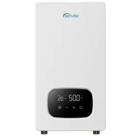 Senwh-dsf18-0eg Senville Electric Tankless Water Heater Digital Display Wall Mount Instant Hot