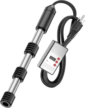 Dtg2000w Shaoshan Keyi Electric Co. Ltd. 2000w Immersion Water Heater With Thermostat And Timer 304 Stainless Steel Cov