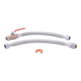 Sharkbite 445009662607 Max 3/4 Inch Push-to-connect X In Fip Corrugated Stainless Steel Water Heater