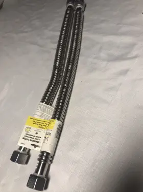960800 Sharkbite 50076 2 1 Inch X 24 Stainless Steel Fip Water Flex Connector
