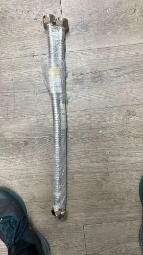 Cwsc107524 Sharkbite 2pck Corrugated Sst Water Softener Connector 1 Inch Fip X 3/4 24