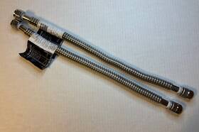 Sharkbite Ss3088fx24lz Water Heater Connector Stainless Steel Corrugated 3/4 Inch X3/4 Lot Of 2