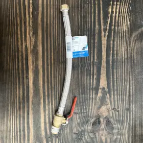 U3088fx18blca Sharkbite Flexible Water Heater Connector 3/4 Inch Ball Valve X Fip 18