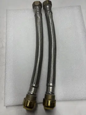 Ur3088fx1z Sharkbite 2-sharkbite Water Heater Connectors 3/4 Fip X Push 12 Inch Length