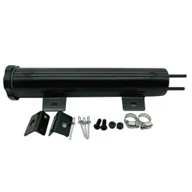 Shu00521 Shlpdfm 1 Set Black Overflow Tank 14 Oz 2 Inch X 10 Stainless Steel Radiator Coo