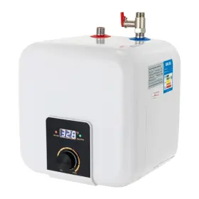 Jzetjfb9v Sjcdicnj 110v-120v 1500w Small Under Sink Tank 2.5 Gallon Water Heater Hot Storage，