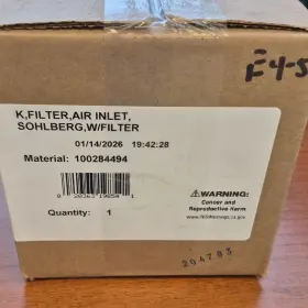 100284494 Sohlberg Air Inlet Filter Kit With Material Mpn 2026