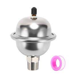 Solimeta 23029 Mini Thermal Expansion Tank 1/2 Inch Stainless Steel