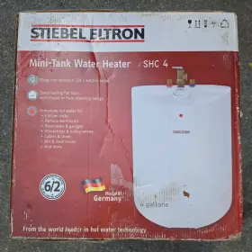 Stiebel Eltron 040232115493 Mini-tank Water Heater Shc 4 Brand New