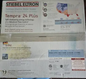224199 Stiebel Eltron Tempra 24 Plus Tankless Electric Water Heater Nib