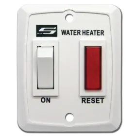 Suburban 755790709441 Single Water Heater On/off Wall Switch - Rv Interior Mount