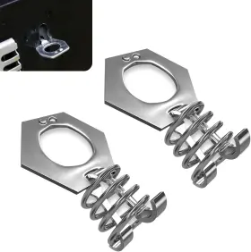 Jigss2601si-2pc Sumjig 2 Pcs Rv Water Heater Cam Lock 1.5 Inch Stainless Steel Rustproof Durable