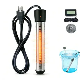 Ht2000 Suwdjpwo Immersion Water Heater Portable 2000w With Stainless Steel Guard And Digital T